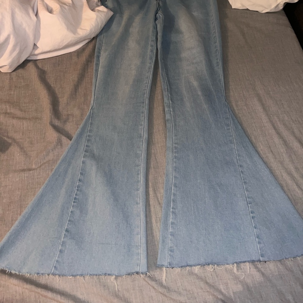 Altar’d State Flare light blue Jeans